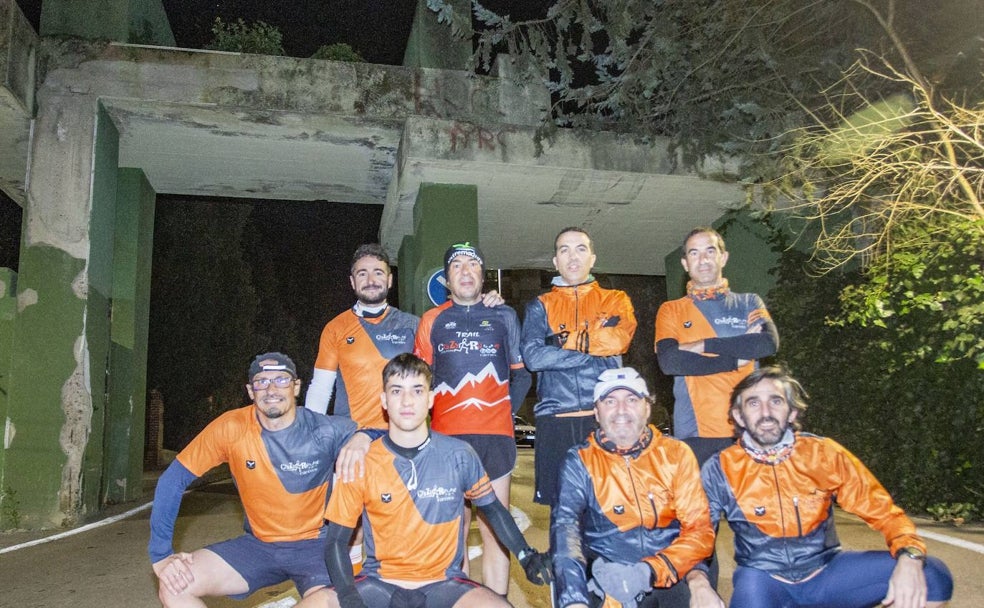 «La orografía del parque es cambiante y viene muy bien para los entrenamientos»